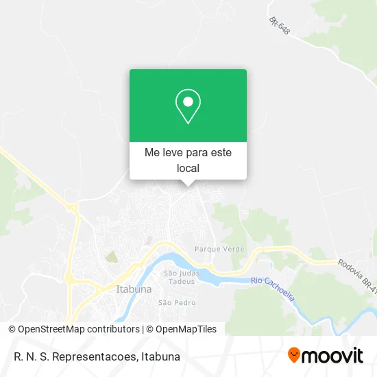 R. N. S. Representacoes mapa