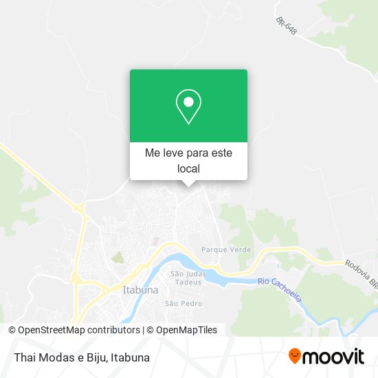 Thai Modas e Biju mapa