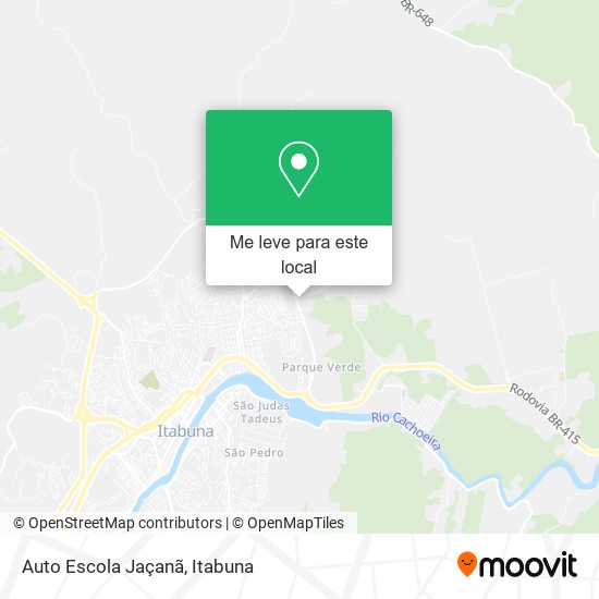 Auto Escola Jaçanã mapa
