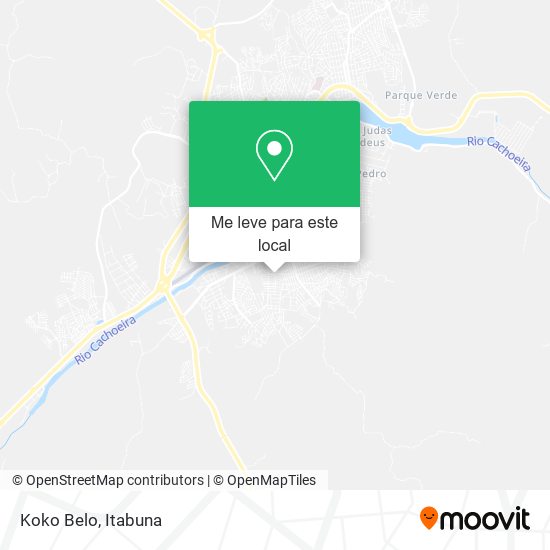 Koko Belo mapa