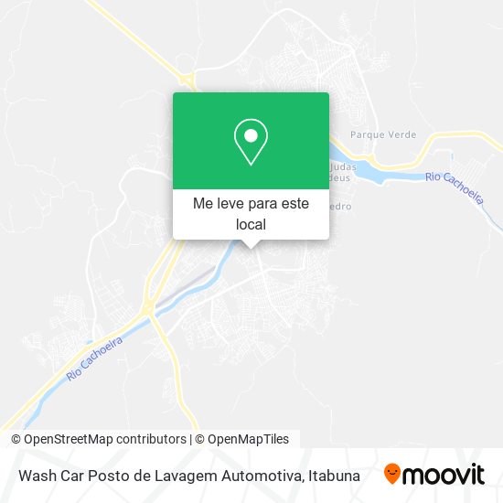 Wash Car Posto de Lavagem Automotiva mapa