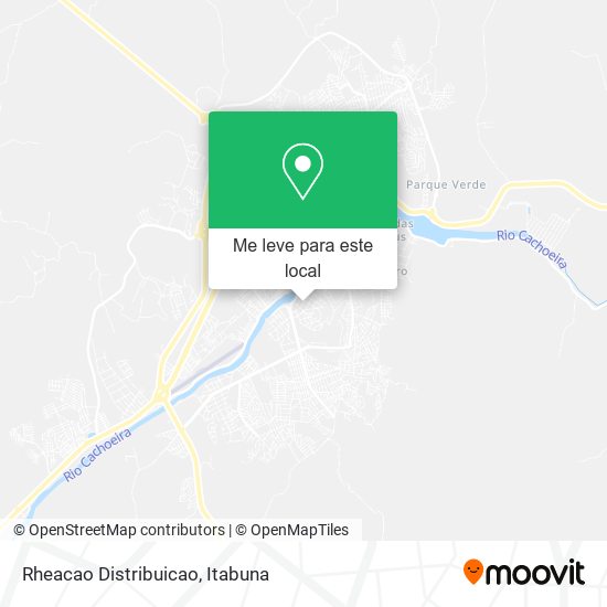 Rheacao Distribuicao mapa