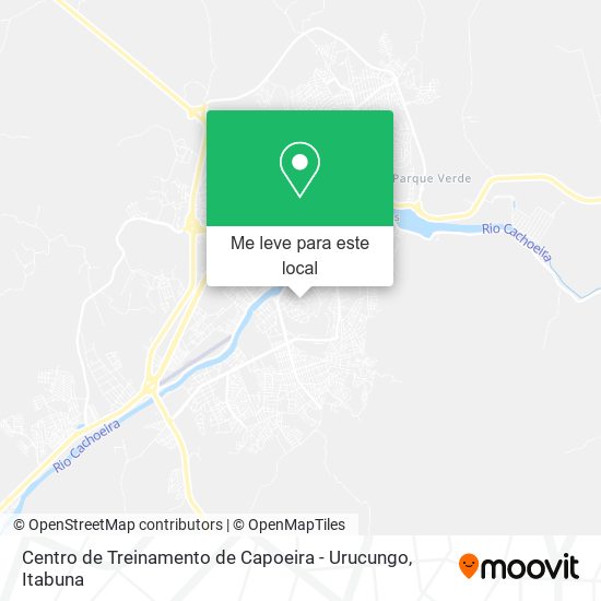 Centro de Treinamento de Capoeira - Urucungo mapa