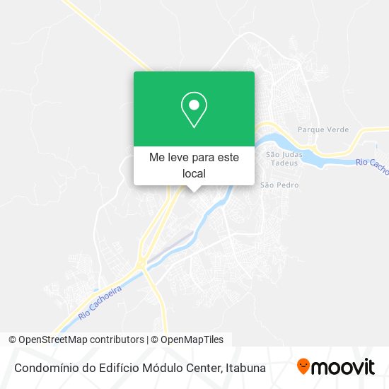 Condomínio do Edifício Módulo Center mapa