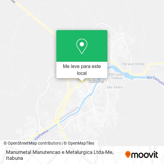 Manumetal Manutencao e Metalurgica Ltda-Me mapa