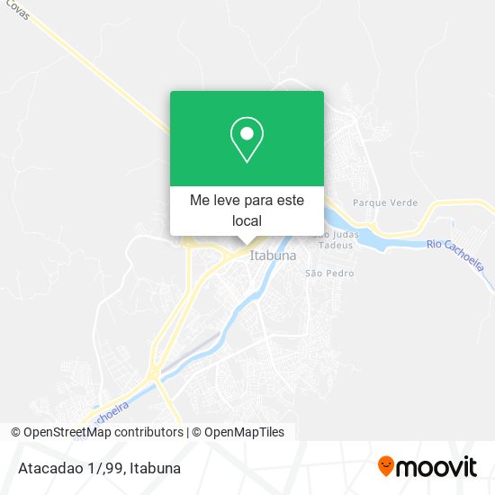 Atacadao 1/,99 mapa