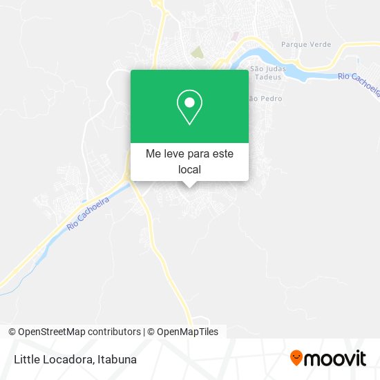 Little Locadora mapa