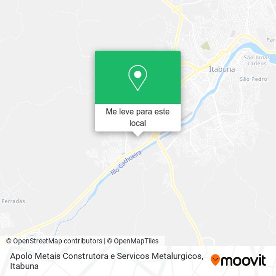 Apolo Metais Construtora e Servicos Metalurgicos mapa