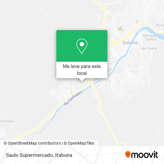 Saulo Supermercado mapa