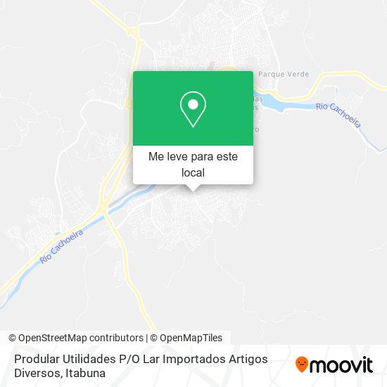 Prodular Utilidades P / O Lar Importados Artigos Diversos mapa