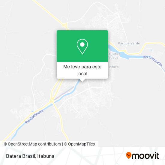 Batera Brasil mapa