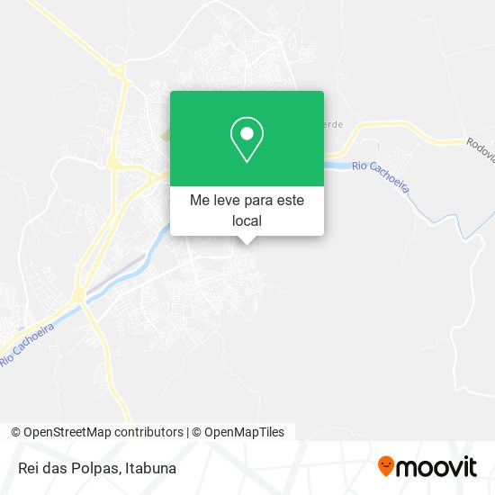 Rei das Polpas mapa