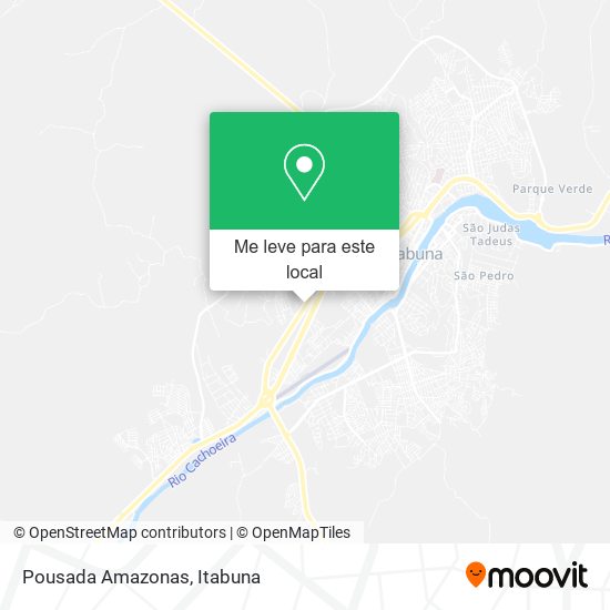 Pousada Amazonas mapa