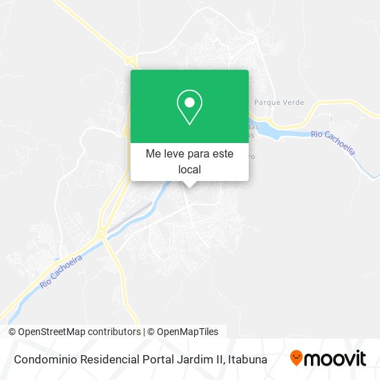 Condominio Residencial Portal Jardim II mapa