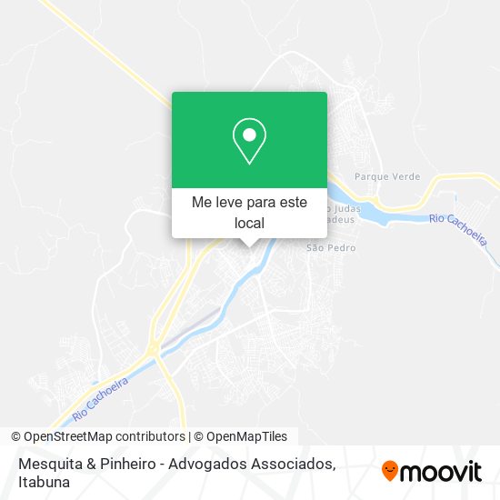 Mesquita & Pinheiro - Advogados Associados mapa