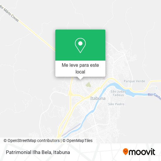 Patrimonial Ilha Bela mapa