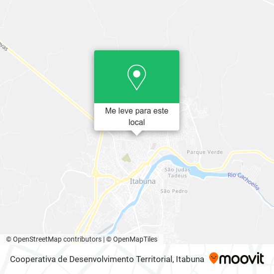 Cooperativa de Desenvolvimento Territorial mapa