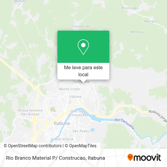 Rio Branco Material P/ Construcao mapa