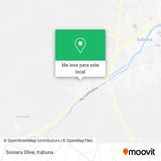 Soniara Olive mapa