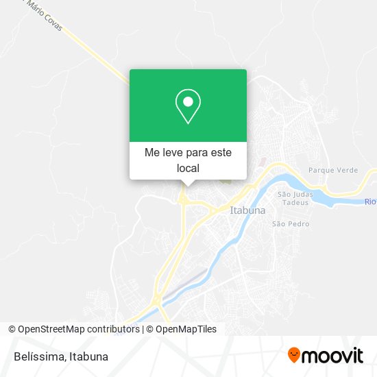 Belíssima mapa