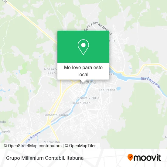 Grupo Millenium Contabil mapa