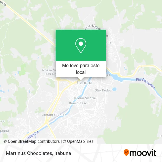 Martinus Chocolates mapa