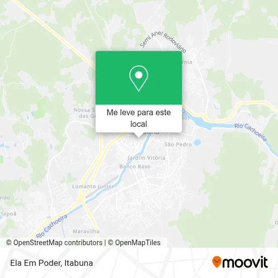 Ela Em Poder mapa
