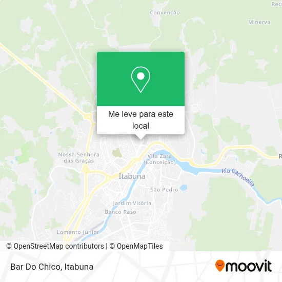 Bar Do Chico mapa