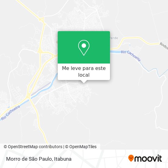 Morro de São Paulo mapa