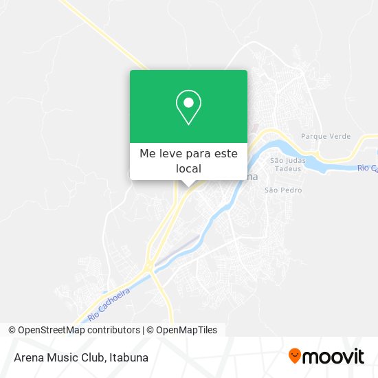 Arena Music Club mapa