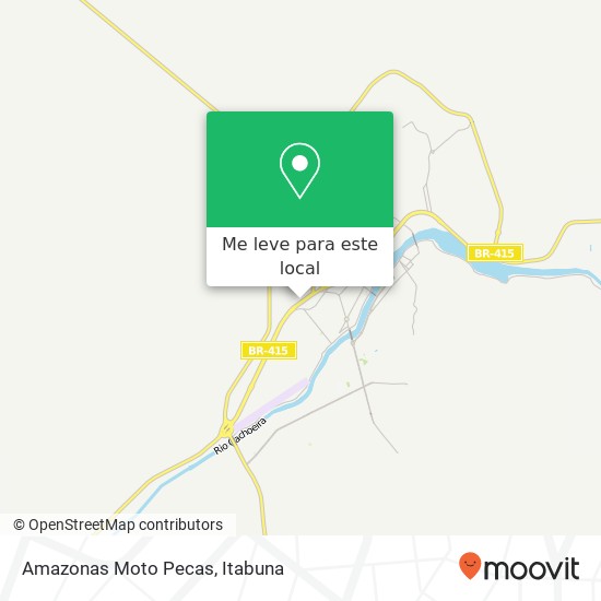 Amazonas Moto Pecas mapa