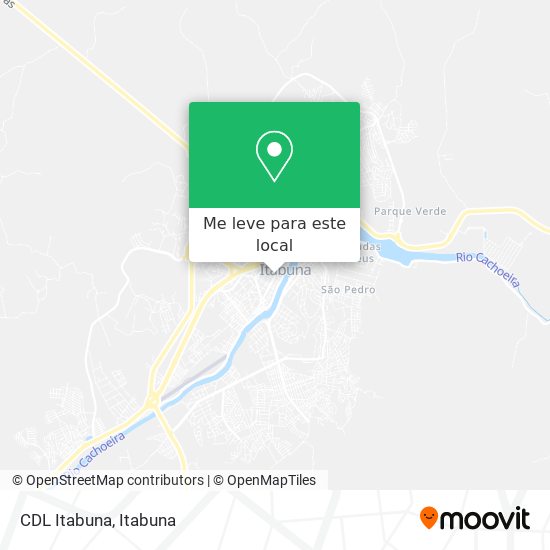 CDL Itabuna mapa