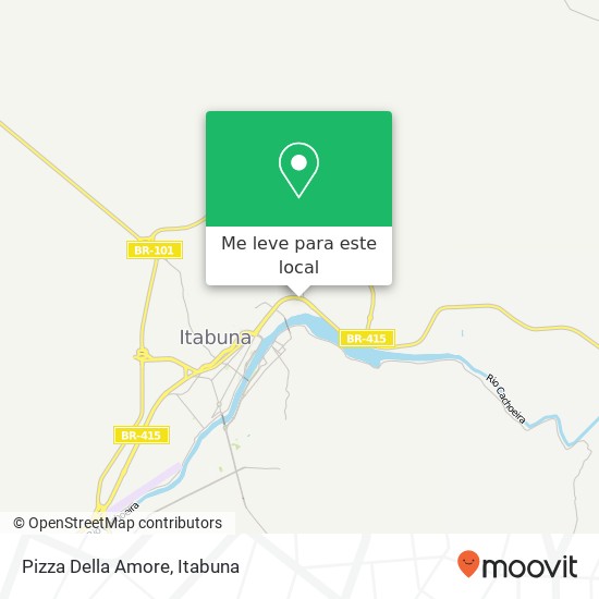 Pizza Della Amore mapa