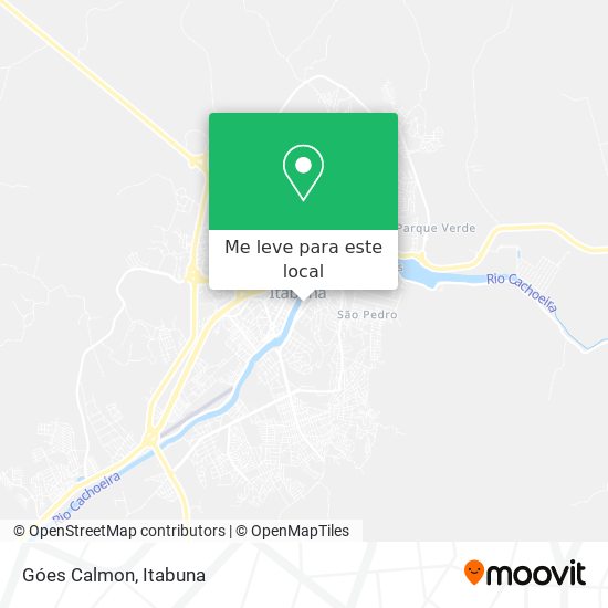 Góes Calmon mapa