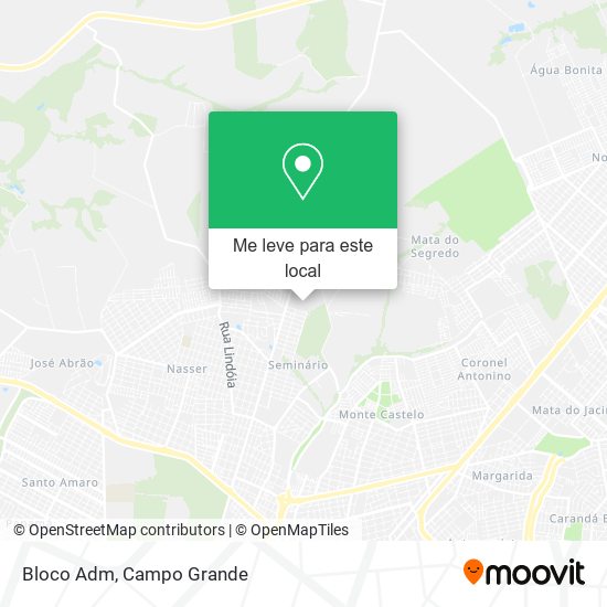 Bloco Adm mapa