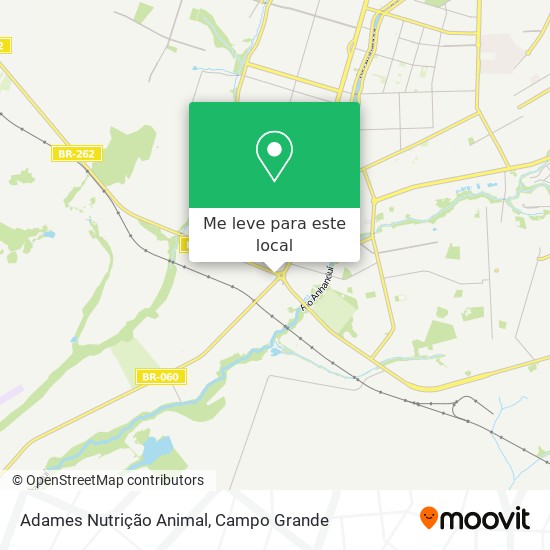 Adames Nutrição Animal mapa