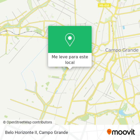 Belo Horizonte II mapa