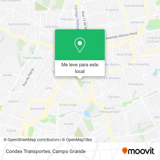 Condex Transportes mapa