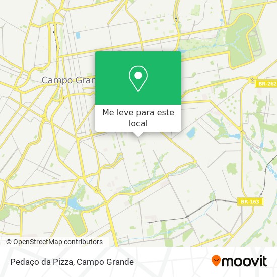 Pedaço da Pizza mapa