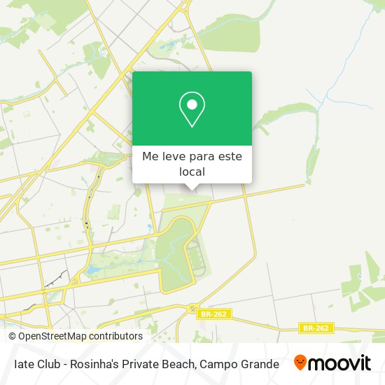 Iate Club - Rosinha's Private Beach mapa