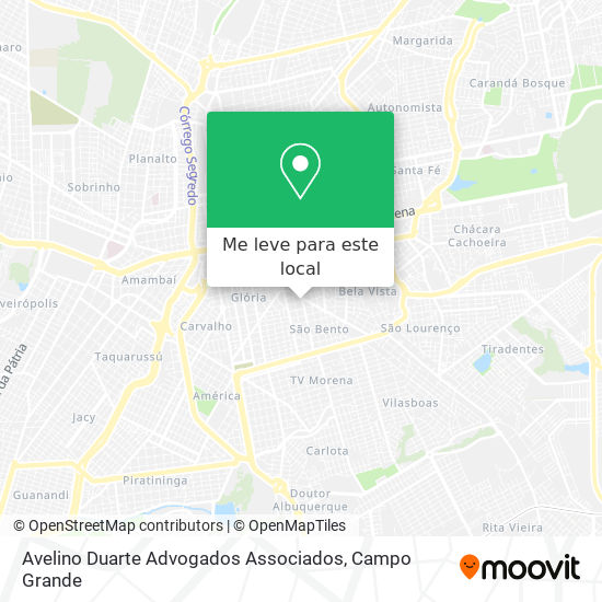 Avelino Duarte Advogados Associados mapa