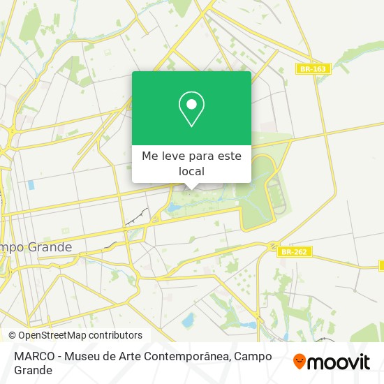 MARCO - Museu de Arte Contemporânea mapa