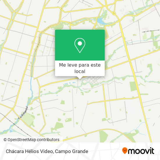 Chácara Hélios Video mapa