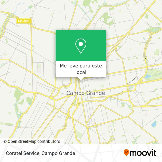 Coratel Service mapa