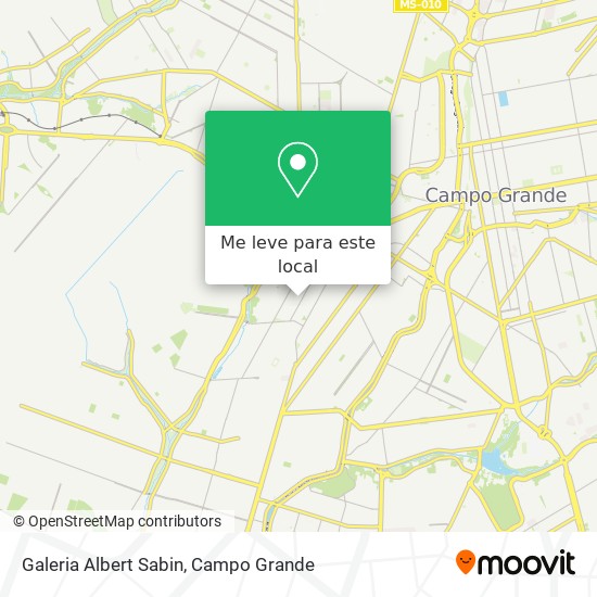 Galeria Albert Sabin mapa