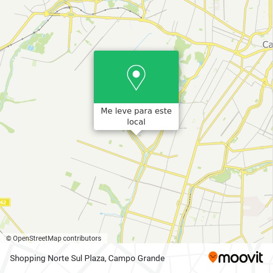 Shopping Norte Sul Plaza mapa