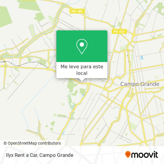 Ilyx Rent a Car mapa