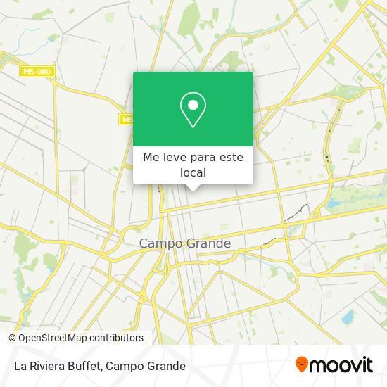 La Riviera Buffet mapa