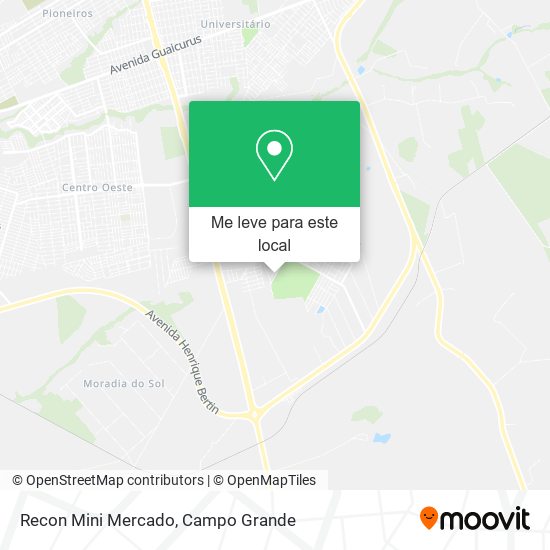 Recon Mini Mercado mapa