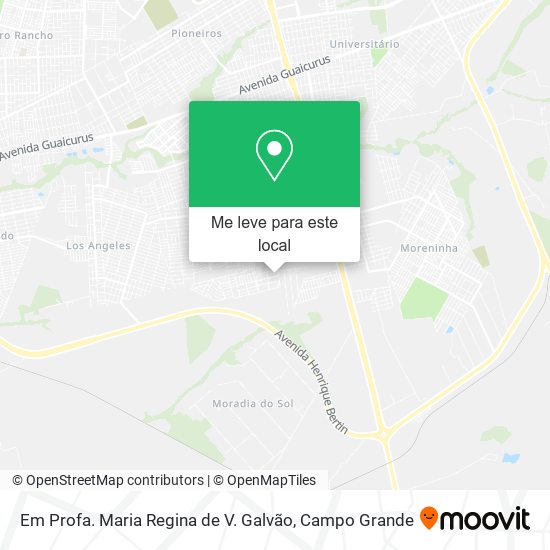 Em Profa. Maria Regina de V. Galvão mapa